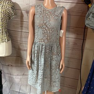 Red Valentino SPA  lace knee length dress size M